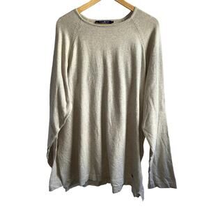 Men's Stone Rose Aspen Ivory Crewneck Ragland Sweater Size 3XL NWOT